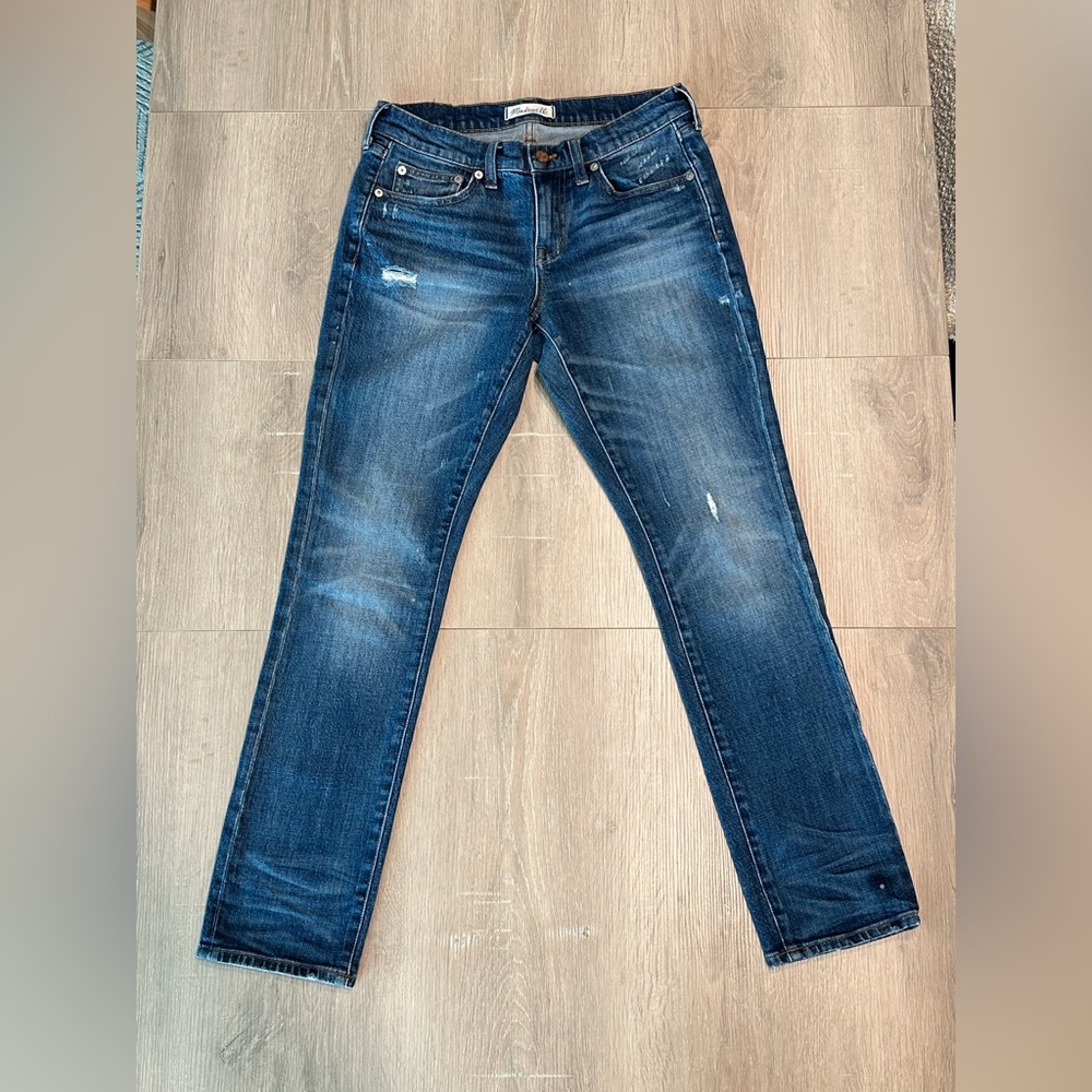 Madewell Slim Boyjean Size 25 Medium Wash 29” Inseam